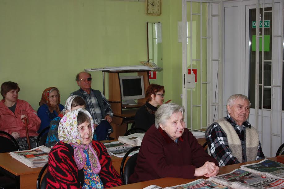 Отчет о встрече с читателями в Калужском доме-интернате Отчет о встрече с читателями в Калужском доме-интернате